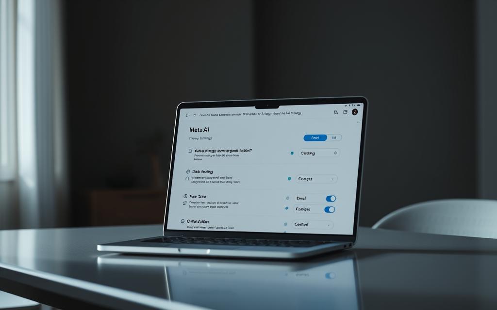 Meta AI privacy settings