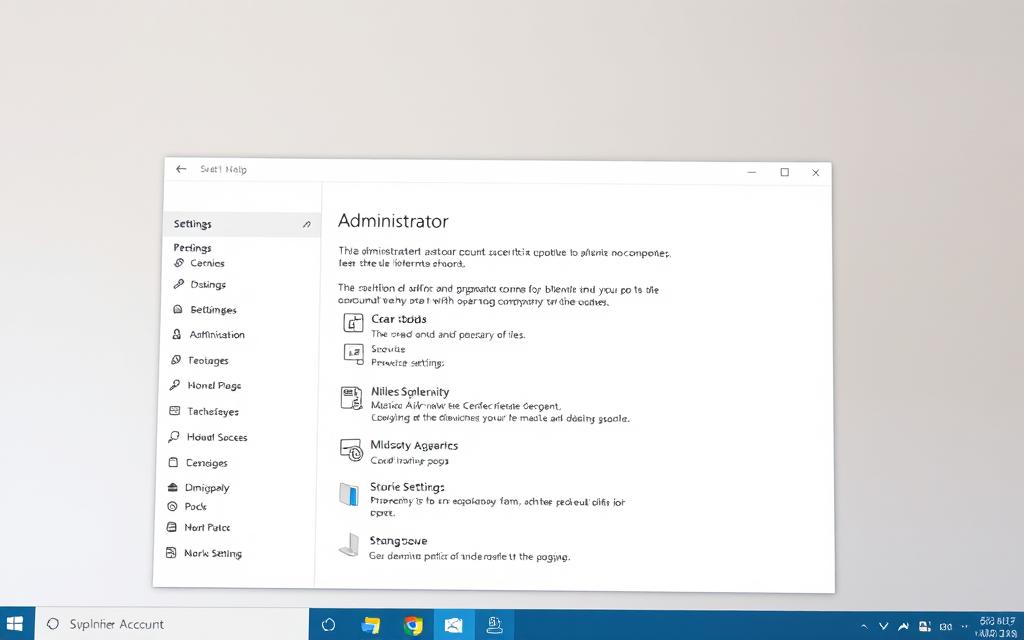 Windows 10 Administrator Account