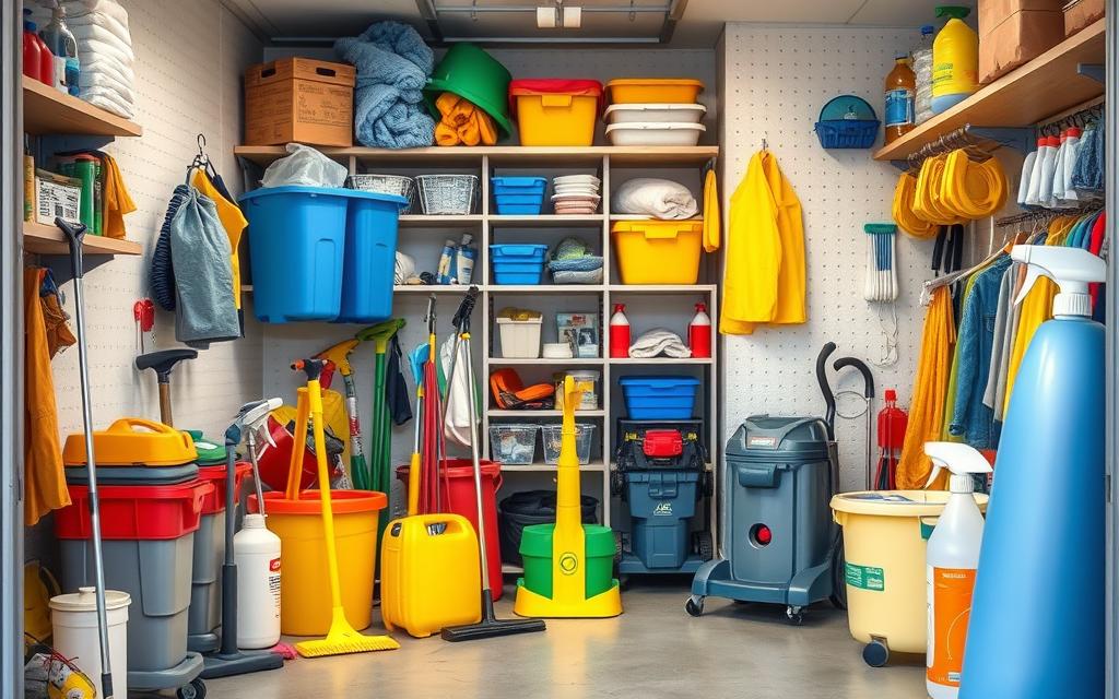 cleaning business equipment and supplies