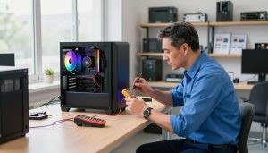 how to start a custom PC building business