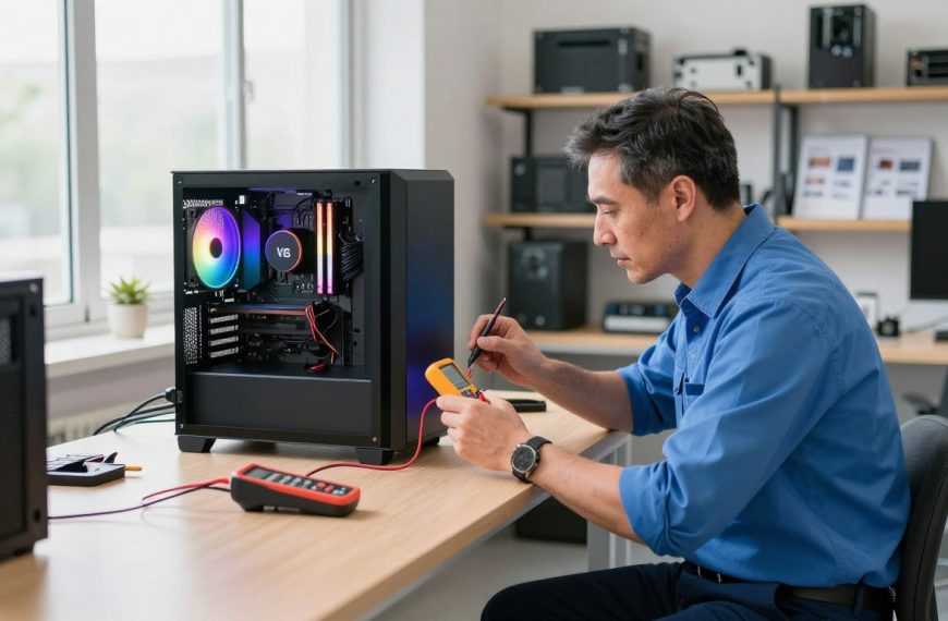 how to start a custom PC building business